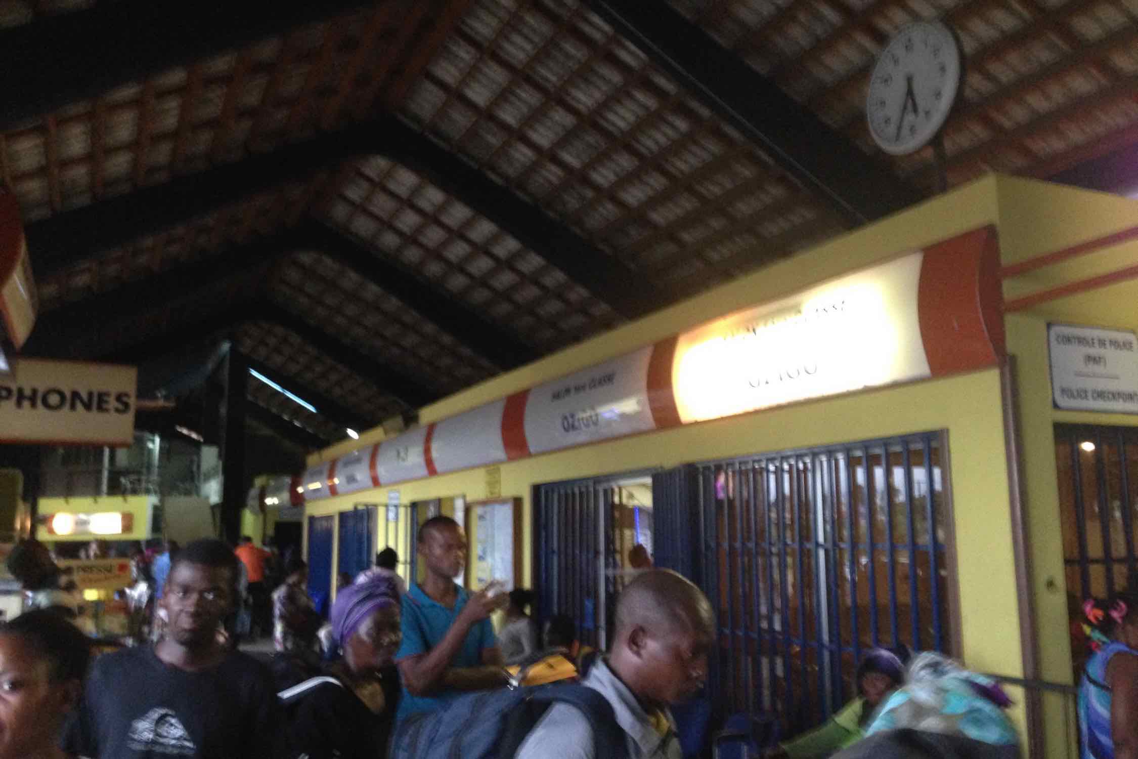 Owendo Station of Trans-Gabon Railway