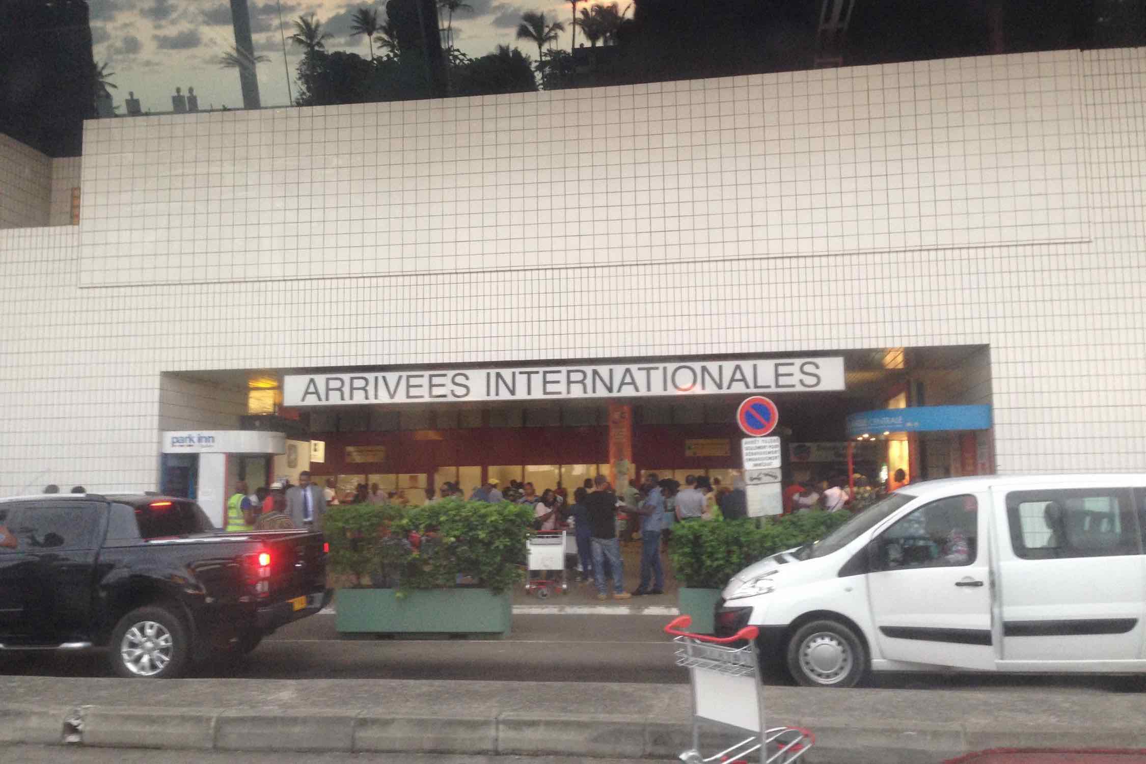 International Arrival Gate at Libreville Airport